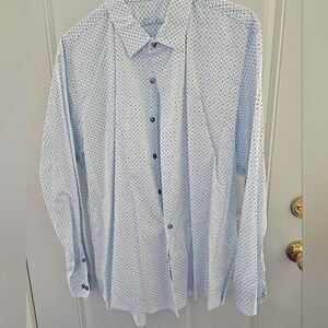 Men's Tasso Elba Button Up Shirt Size XXL